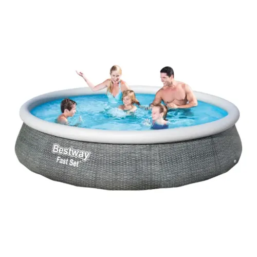 Piscina bestway 7340 litros inflável semi nova 