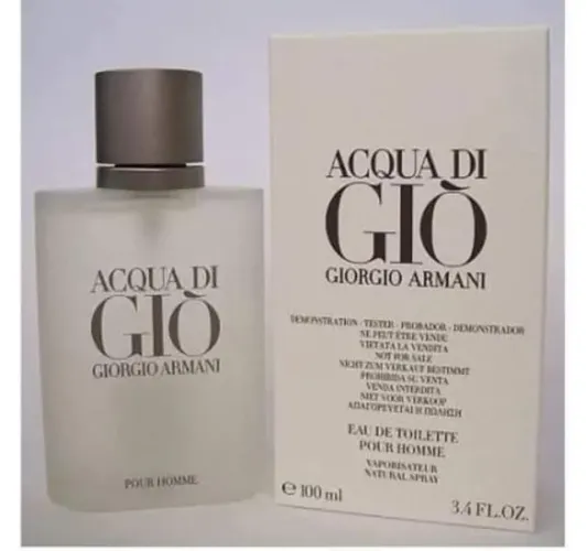 PERFUME ACQUA DI GIO GIORGIO ARMANI 100ML TESTER