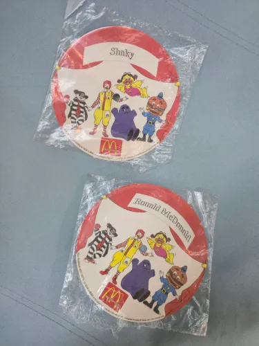2 Discos compacto McDonald's anos 90