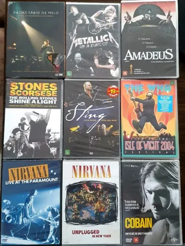 LOTE DE DVDS LACRADOS 