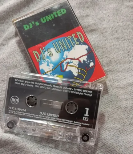 Fita cassete K7 DJ'S UNITED RARA!