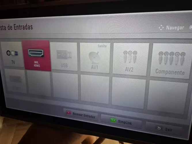 Televisão 32 LG não e smart