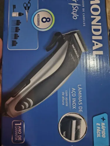 Máquina de Cortar Cabelo Mondial Hair Stylo
