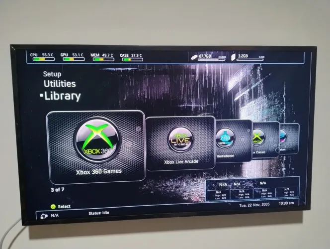 HD Externo 500gb RGH para XBOX 360 Slim e Super Slim + Lotado de jogos!