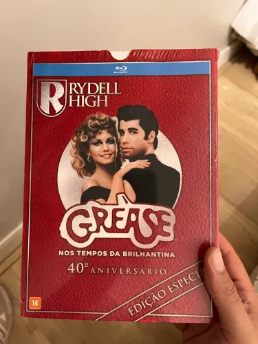 Blu Ray Filme Grease Edição Limitada 40° Aniversário 
