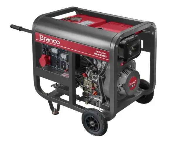 GERADOR  A DIESEL BD8000E3 380/220V-BRANCO