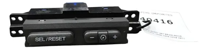 Botão Reset Set Regulador Civic 2007 2008 2009 2010 2011 Preto