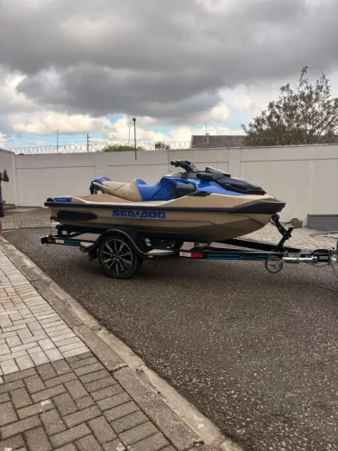 Carretinha jet-ski plataforma sport