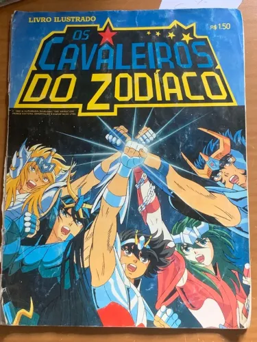 Álbum de figurinha Cavaleiros do Zodíaco
