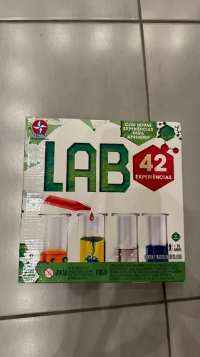 Brinquedo Laboratório Experiências Química - Estrela