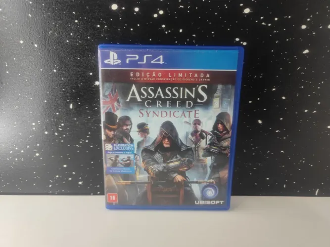 Jogo assassins Creed syndicate de ps4