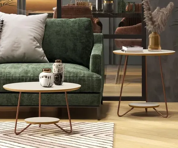 Mesa de Canto ou Centro com Design Moderno - Elegância para seu Espaço