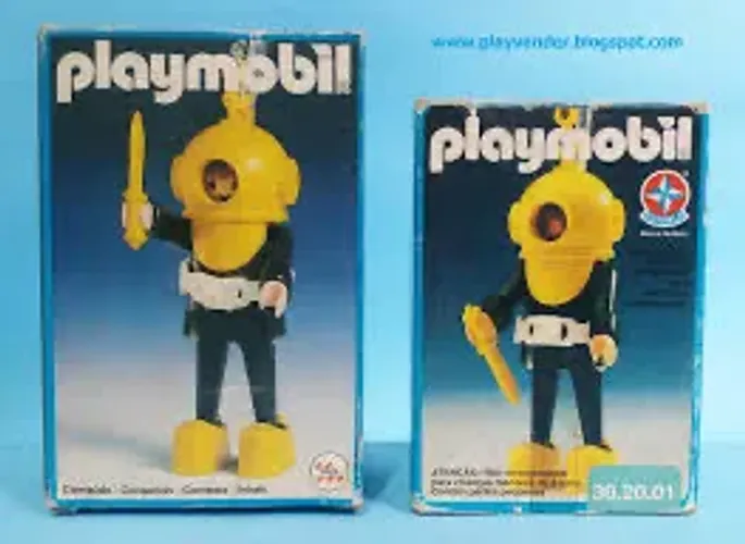 Playmobil Estrela Mergulhador Anos 90 s/ caixa