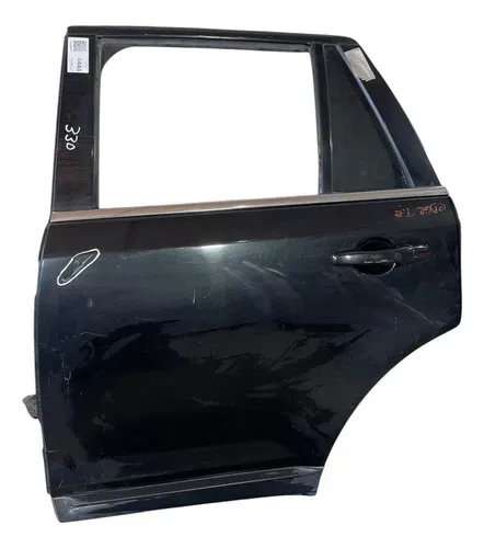 Porta Ford Edge 2007/2008 Traseira Esquerda Preta