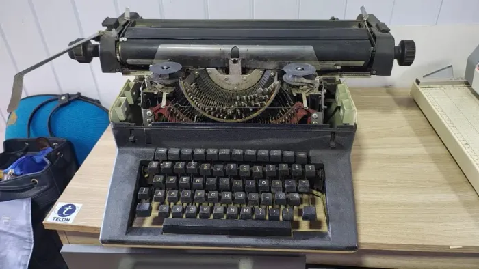 Máquina de datilografia