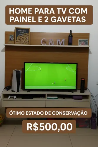Home Para Sala com Gavetas