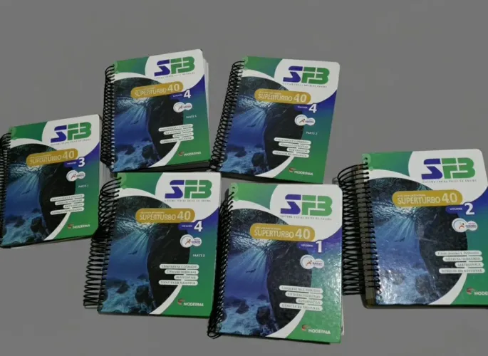 Livros sistema Farias Brito | Pré-universitário SUPERTURBO 4.0