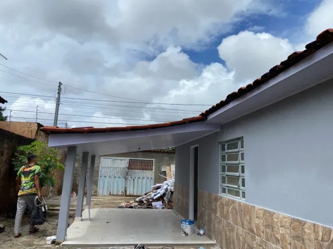 Forro PVC já instalado, manutenção e divisória.
