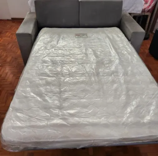 SOFÁ-CAMA, 2 LUGARES - COLCHÃO CASAL