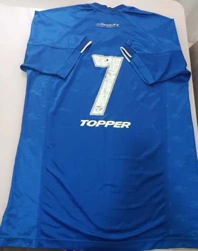 Camisa cruzeiro topper anos 2000