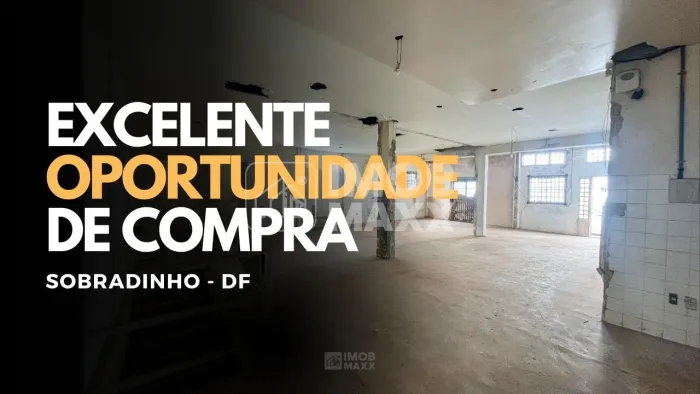 Loja - sala em Sobradinho - Quadra 17 - 180.5m² - com subsolo - por R$260.000