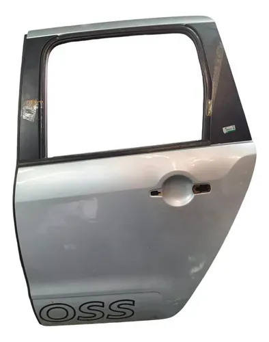 Porta Traseira Esquerd Citroen C3 Aircross 2013 A 2020 Esquerda Cinza