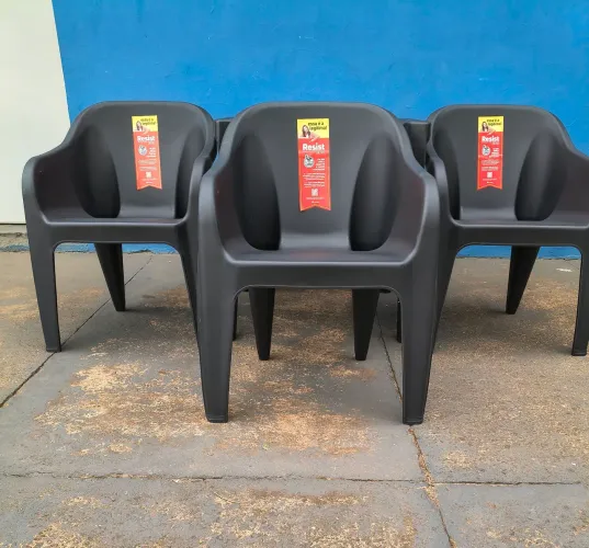 Jogo de mesa poltrona luxo resist 