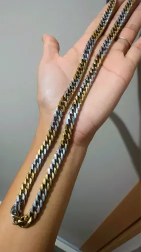 Corrente de inox estilosa