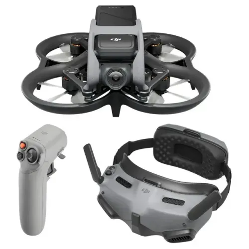 Drone DJI Avata Combo Explorer com Goggles Integra e RC Motion 2
