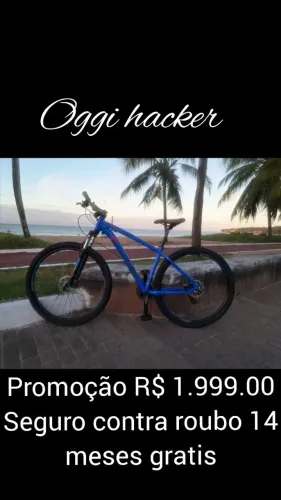 Bike Oggi hacker NOVA R$ 1.999.00