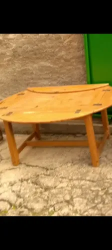 Mesa de armar tampo dobrável 