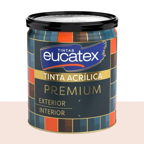 Tinta Acrílica Acetinada Eucatex Espartilho 800 ml