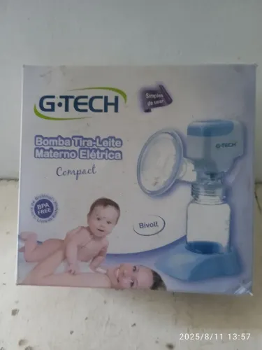 Bombinha de retirar leite da mamãe
