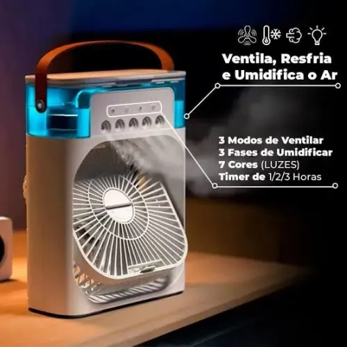 Climatizador Ventilador Refrigerador
