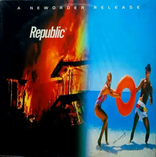 Lp New Order - Republic - 1993