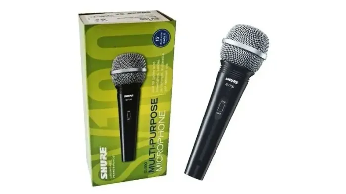 Microfone Shure SV100 Dinâmico