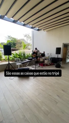 CAIXA PASSIVAS COM POTENCIA E CABOS 