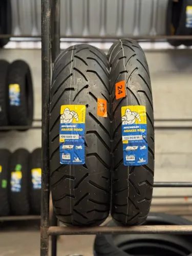 Par Pneu Michelin anakee road 170/60-17 e 120/70-19 Bmw GS1200 GS1250 GS1300/Ducati