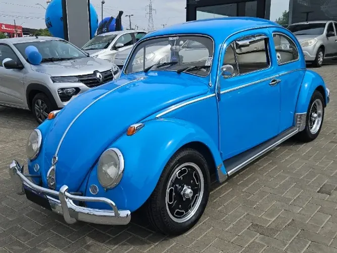 VW Fusca 1500 - 1963 (Placa Preta / Reformado) Negocie com trocas