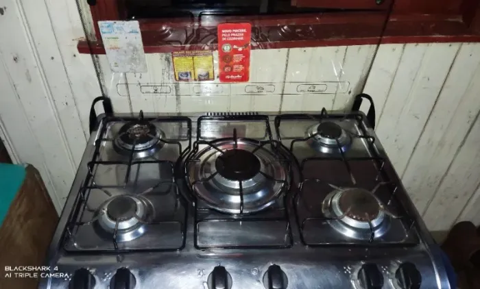 Fogão 5 bocas com acendimento elétrico Mueller píacere