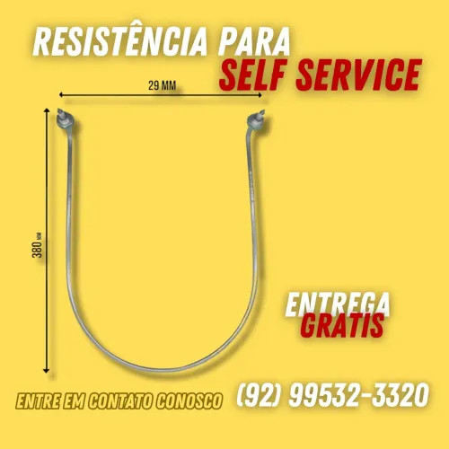 Resistência para self-service em 110V, 220V novas