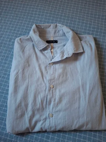 CAMISA SOCIAL AZUL BEBÊ
