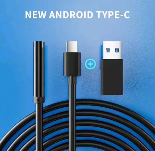 Camera Endoscópio USB Type-C para Android