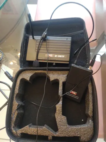 Microfone sem fio JWL - U-8017