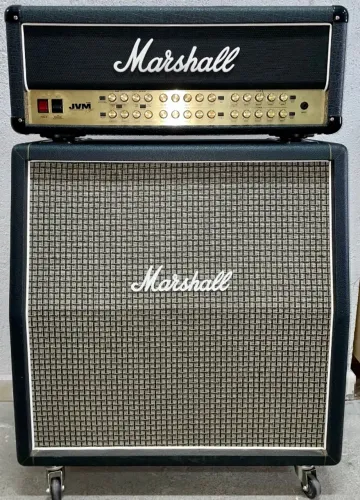 Cabeçote Marshall JVM410H+Caixa 1960AX