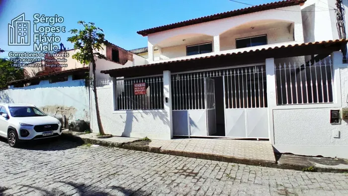 ITABORAÍ - Casa 4 quartos no Centro de MANILHA cond. Anchieta Cod(529IV)