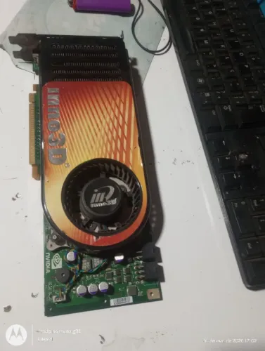 Placa de Video NVidia Inno3D GF 8800 GTX W/768MB Dual DVI+HDTV RARIDADE