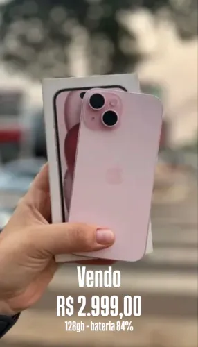 IPhone 15 Rosa 128gb