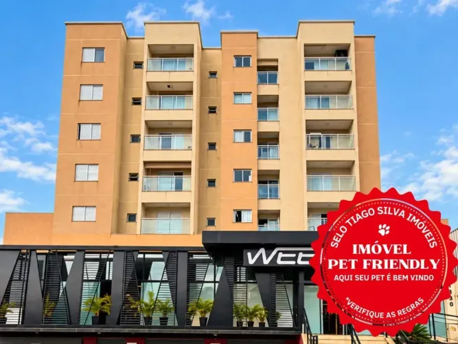 Apartamento com 2 dormitórios para alugar, 100 m² por R$ 3.160,00/mês - Santa Edwiges - Po
