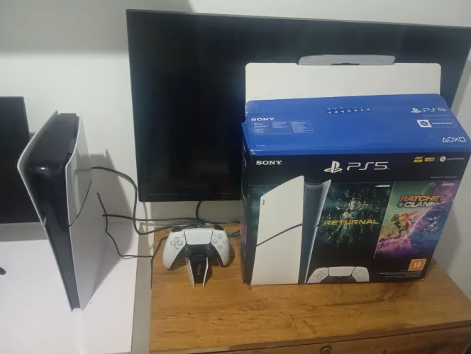 Ps5:slim caixa controle manual
